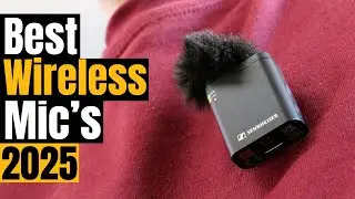 Best Wireless Mic's 2025: Top 5 Picks for Crystal Clear Audio (DJI, Rode, Boya)