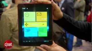 The stylish Polaroid S9 tablet