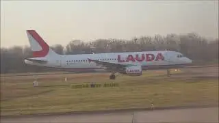 Lauda sur la piste de l'a&eacute;roport de Baden-Baden