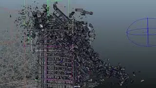 maya fx destruction simulation