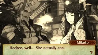 Sumeragi & Hinoka Dialogue Scene - Fire Emblem Fates