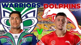 New Zealand Warriors vs Redcliffe Dolphins | NRL Pre-Season | Live Stream