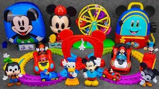 Satisfying with Unboxing Disney Junior Mickey Mouse Fun Wheel Playset| Review Toys ASMR
