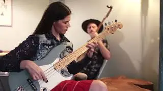Nuño & Lukšić Almost Blues Band. Caledonia bass solo