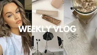 weekly vlog | cozy days at home, early Christmas shopping, modeling jobs & productivity