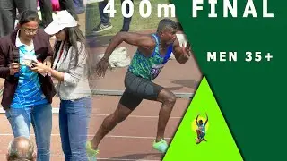 400m final || Men 35+ || 41St. National Masters Athletics Championship 2020