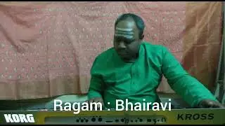 Bhairavi Ragam On Keyboard #bhairavi #raga #carnaticonkeyboard #carnatickeyboard #keyboard