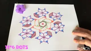 Let’s draw ✍️ beautiful rangoli ✨💞🎼#beautiful #rangoli #drawing #youtubevideo #subscribe #viralvideo