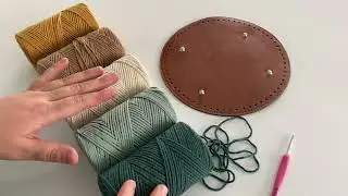 BOHEM DÖRT MEVSİM KULLANILACAK ÇOK KOLAY ÖRGÜ ÇANTA YAPIMI
