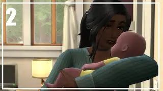 The Baby Arrives! 🍼 I Sims 4 Growing Together [EP.2] I Rebeccas Creations