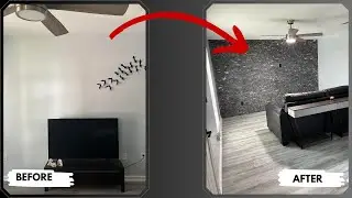 We Built a Luxury Stone Wall in Our Living Room - Part I
