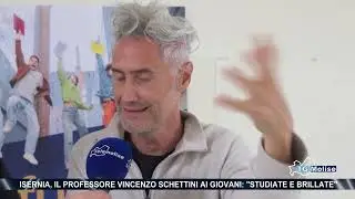 Isernia, il professore Vincenzo Schettini ai giovani: 