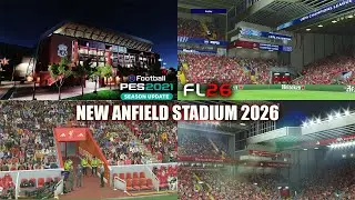 PES 2021 & Football Life 2026 - New Anfield Stadium 2026