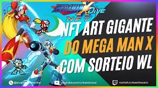 Novo MEGA MAN X DiVE NFT Oficial pela CAPCOM Taiwan e com Sorteio de Whitelist