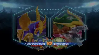 Beyblade Burst Hasbro App: Horusood H2 vs. Yegdrion Y2