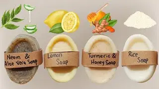 Order Pack of 4 Natural and Organic Soap at Wholesale price from www.homedeals.pk