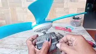 Membuat kipas gantung sendiri