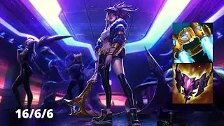 My first game with Akali , this champion has to much base DMG
