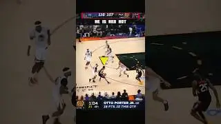 PART 2 - Otto Porter Unstoppable in Clutch in Phoenix 😳 Warriors vs Suns Ending #nba #shorts
