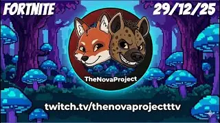 Fortnite Save The World W/TheObsidianNook VOD (29/12/25)