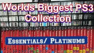 My PS3 Collection Over 2300+ Games Part 11 (Essentials, Platinums, Promos + More)