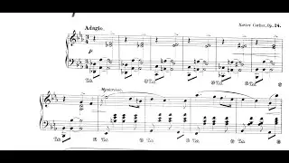 Xavier Carlier | Chant du soir, Op.24
