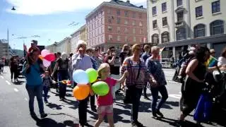 Parade Regnbuedagene 7.juni 2014