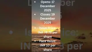 Global Ocean Logistics IPO Details Dec 2025