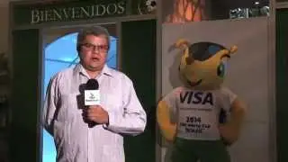 Banesco y Visa compartieron una tarde de f&uacute;tbol con clientes y allegados