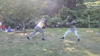 Salvadore vs Robert - Single Rapier - September 15th Debatable Lands Practice (1/x)