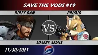 STV #19 - Dirty Dan (Snake) vs Primid (Fox) Losers Semis - Smash Ultimate