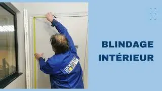 Pose de Barres de pivotement pour porte - Blindage &eacute;conomique anti effraction