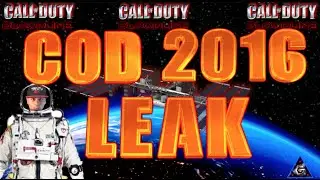 COD 2016 HUGE LEAK!!! NEW WEAPONS! (Cod News)