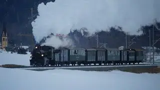 À toute vapeur en Engadine : G 4/5 108 
