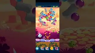 Angry Birds Pop Bubble Shooter-Level 579 3 STARS NO BOOSTERS #angrybirdspopbubbleshooter
