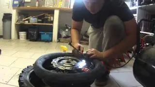 Le Commencement d'une aventure! comment changer son pneu/chambre à air