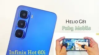 Infinix Hot 60i | Game Play & Review | Pubg Mobile, Graphics, Gyro Test, Helio G81, Ram +6GB