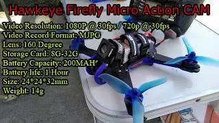 Hawkeye Firefly Micro Action CAM from Banggood  TEST