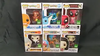 Распаковка: 6 виниловых фигурок Funko Pop с Comic Con 2021 в Изумрудном городе &mdash; Покемон, Драконий жемчуг и многое другое!
