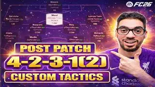 *POST PATCH* BEST META 4231(2) FORMATION AND CUSTOM TACTICS | FC 26 ULTIMATE TEAM