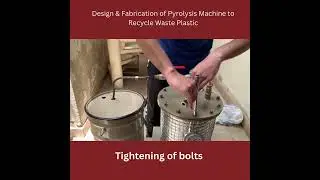 Design and fabrication of Pyrolysis machine using waste plastic