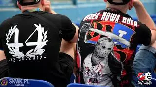 Wisła i Ruch palą flagi Gks Katowice