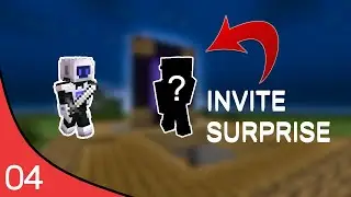 UN INVITE SURPRISE DANS LE NETHER - Minecraft Superflat episode 4
