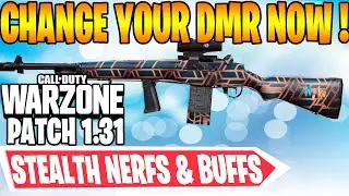 NO RECOIL DMR 14 Warzone UPDATE - Patch 1.31 Buff Nerf Class Setup Rebirth Island
