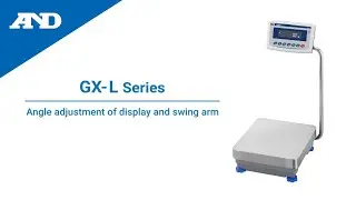 Angle adjustment of display and swing arm | GX-L/GF-L Series A&D Apollo