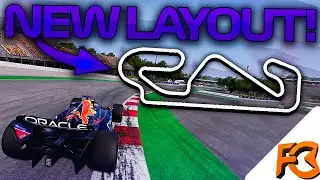 NEW TRACK LAYOUT AT SPAIN! (F123)