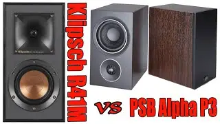 SOUND BATTLE - PSB Alpha P3 vs Klipsch R-41M Sound Comparison [Blind Test] Marantz PM7000N