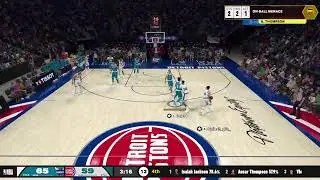 IBA NBA 2K26 Hornets@Pistons Season