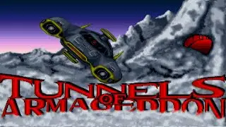 Um Disquete um Jogo Tunnels Of Armagedom