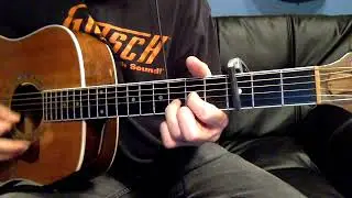 Free Falling (capo 3) Intro D